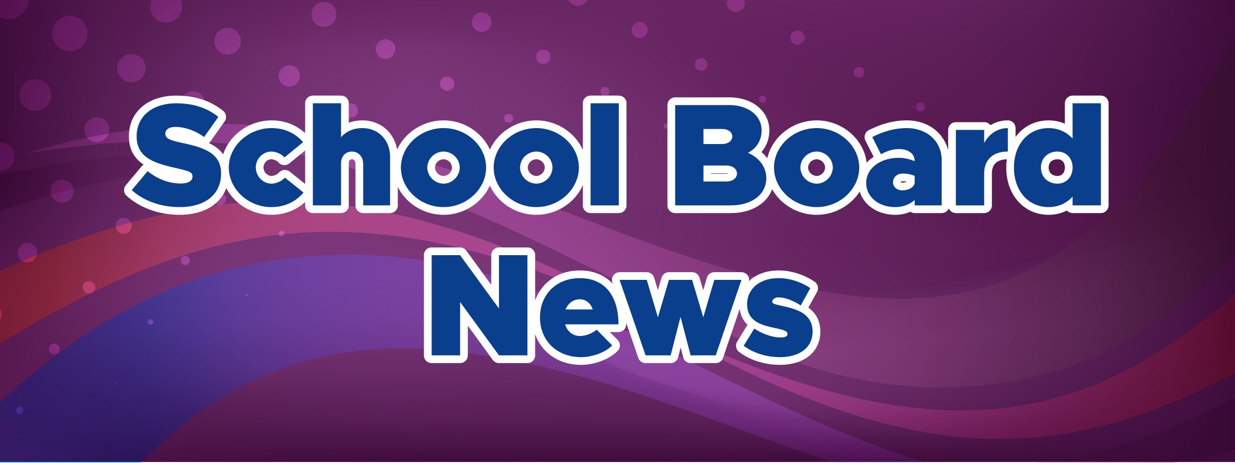 School Board News Purple Image