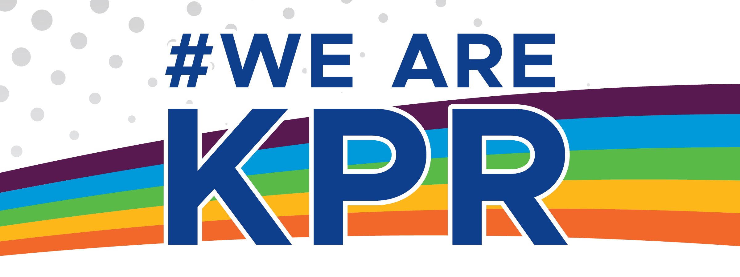 WeAreKPR Rainbow Logo