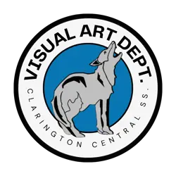 Clarington Central Secondary School Visual Arts Department crest