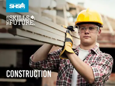 Brochure cover for Construction SHSM
