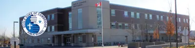 exterior picture of Duke of Cambridge Public School and their logo