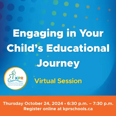Engaging in Your Child's Educational Journey flyer