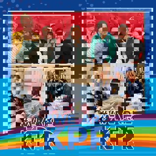 Collage of volunteers from Northumberland
