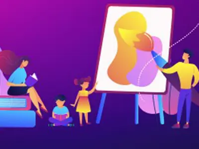 a family, consisting of parents and children