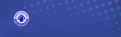 plain blue banner with dots and Enniskillen Public School logo