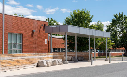 image of school front